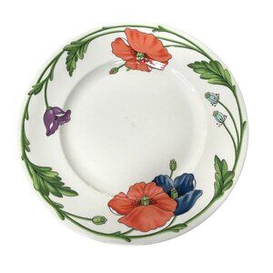 Villeroy & Boch Amapola Floral Dinner Plates Set Of 2‎ Germany